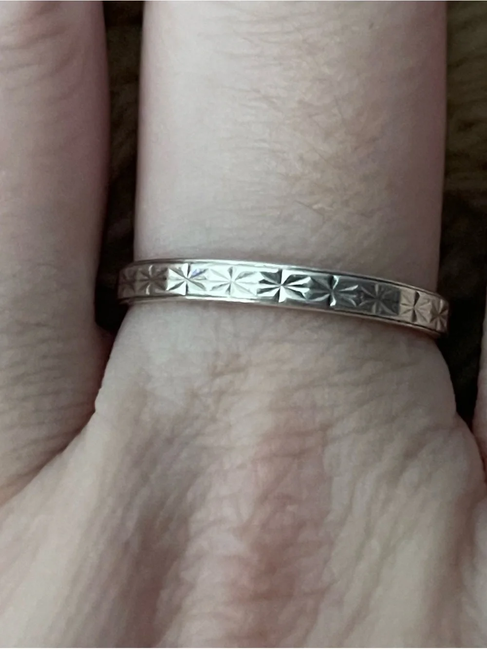 Vintage Geometric Milor Italy Sterling Silver Ring